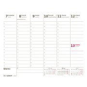 Stolový kalendár pracovný MINI 2023